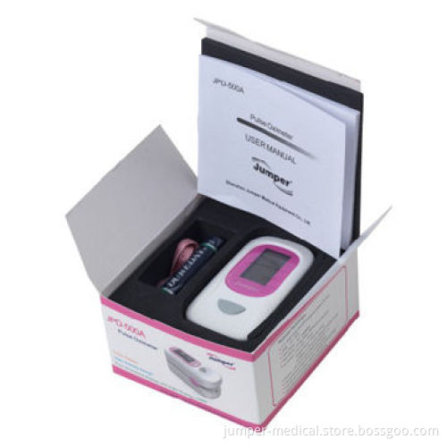 Fingertip Pulse Oximeter, Blood Oxygen Monitor, Beep and Alarm, Color OLED, 4 Directions, 8 ModesNew